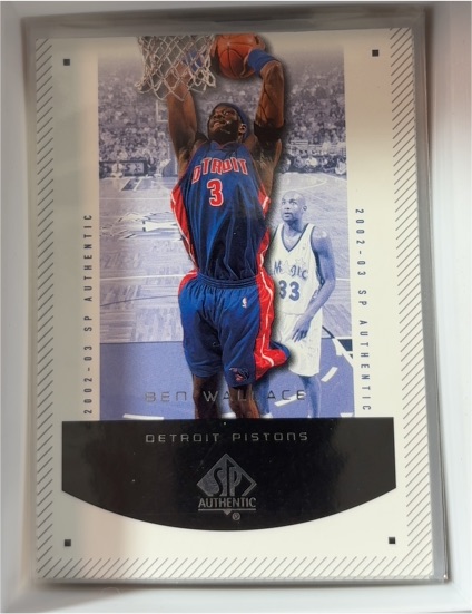 2002-03 SP Authentic #21 Ben Wallace — front