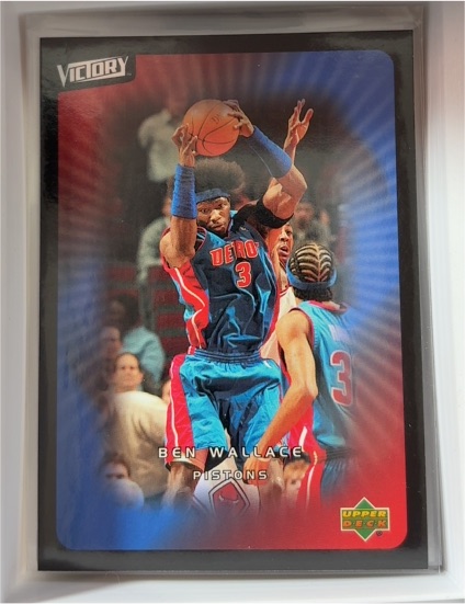 2003-04 Upper Deck Victory #25 Ben Wallace — front
