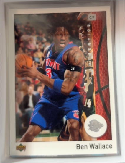 2002-03 Upper Deck Authentics #21 Ben Wallace — front