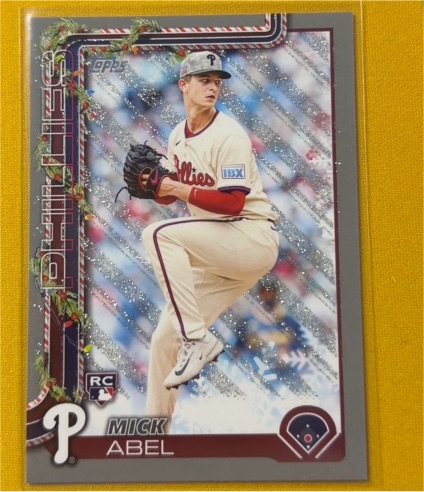 2025 Topps Holiday #H111 Mick Abel — front