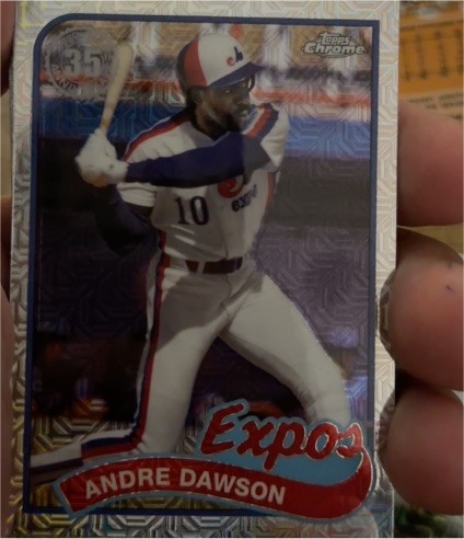 2024 Topps Series 2 #2T89C-95 Andre Dawson — front