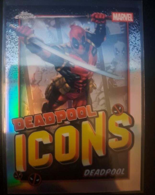 2025 Topps Chrome Deadpool Icons #DI-1 Deadpool — front