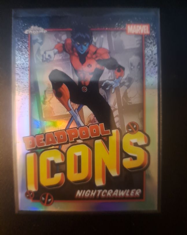 2025 Topps Chrome Deadpool Icons #DI-6 Nightcrawler — front