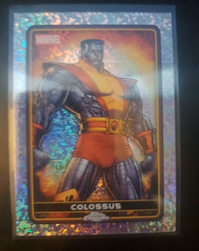 2025 Topps Chrome Deadpool #6 Colossus — front