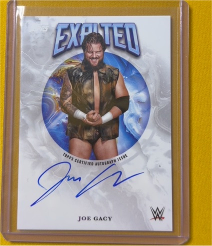 2025 Topps Exalted #EXA-JOE Joe Gacy — front