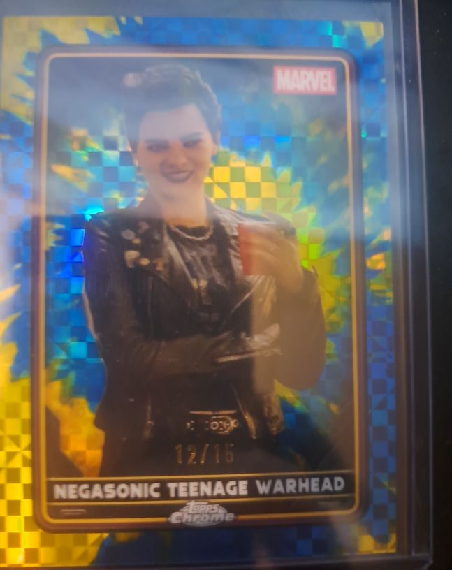 2025 Topps Chrome Deadpool #26 Negasonic Teenage Warhead — front