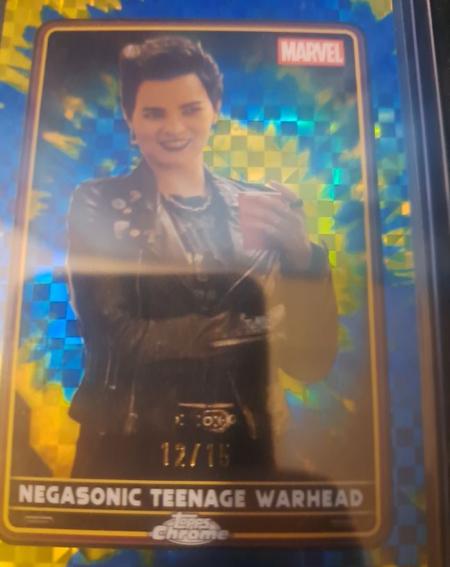 2025 Topps Chrome Deadpool #26 Negasonic Teenage Warhead — front