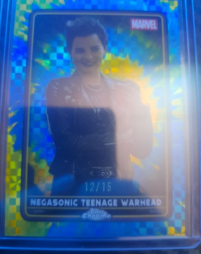 2025 Topps Chrome #12/15 Negasonic Teenage Warhead — front
