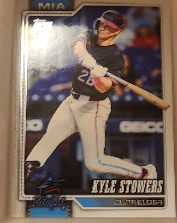 2026 Topps Series 1 #293 Kyle Stowers Miami Marlins — front