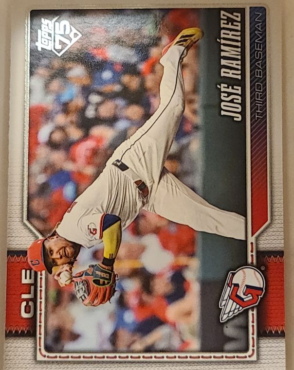 2026 Topps Series 1 #284 José Ramírez — front