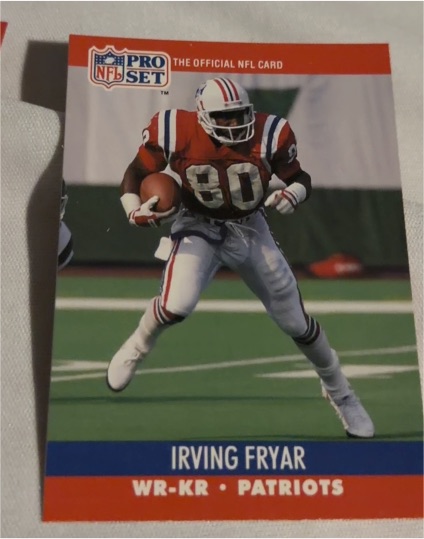 1990 Pro Set #576 Irving Fryar — front