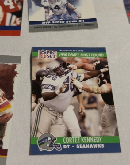 1990 Pro Set #671 Cortez Kennedy — front