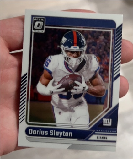 2024 Donruss Optic #148 Darius Slayton — front