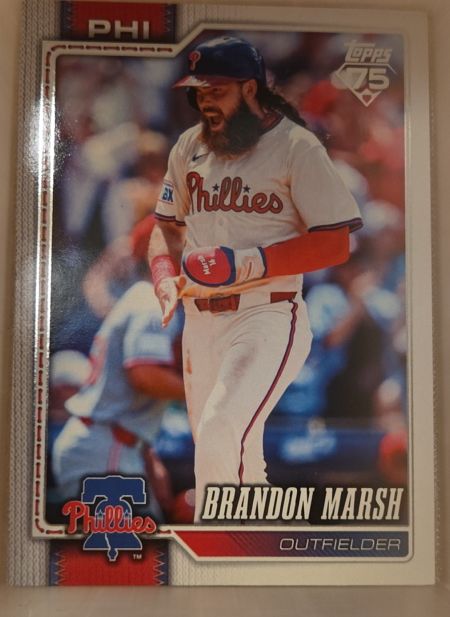 2026 Topps Series 1 #335 Brandon Marsh — front