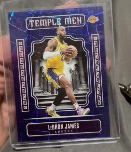 2023-24 Panini Phoenix #2 LeBron James Temple Men — front