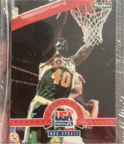 1994 SkyBox USA Basketball #16 Shawn Kemp — front