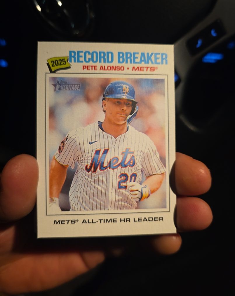 2025 Topps Heritage #232 Pete Alonso — front