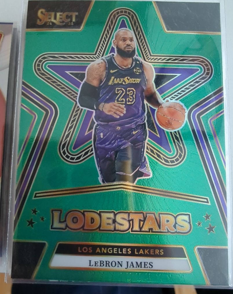2024-25 Panini Select #12 LeBron James Lodestars — front