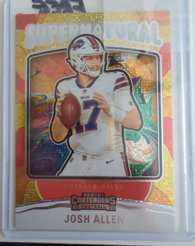 2023 Panini Contenders #8 Josh Allen Supernatural — front