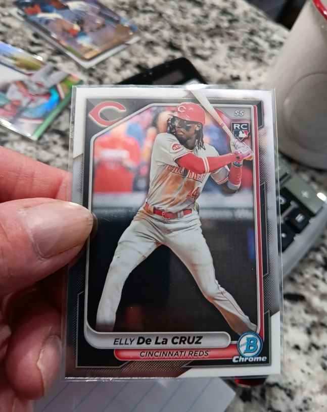 2024 Bowman Chrome #42 Elly De La Cruz — front