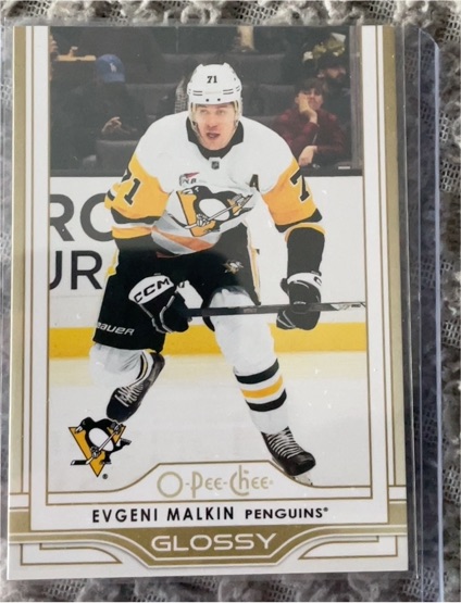 2025-26 Upper Deck Series 2 O-Pee-Chee Glossy #OG-44 Evgeni Malkin — front