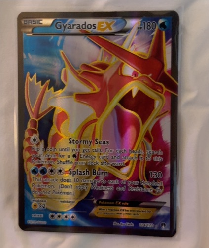 2014 Pokémon XY Breakpoint #114 Gyarados EX — front