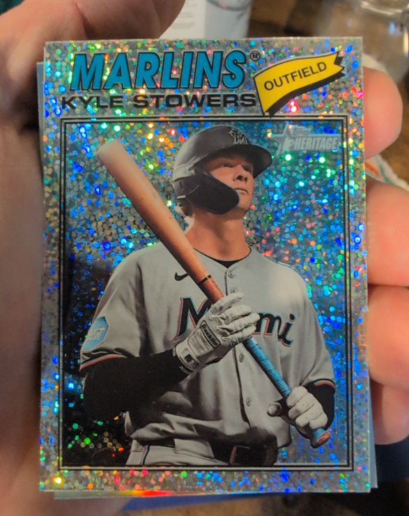 2026 Topps Heritage #395 Kyle Stowers — front