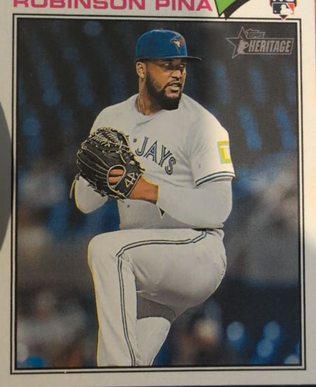 2026 Topps Heritage #315 Robinson Pina — front