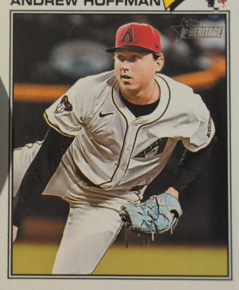 2026 Topps Heritage #211 Andrew Hoffman — front
