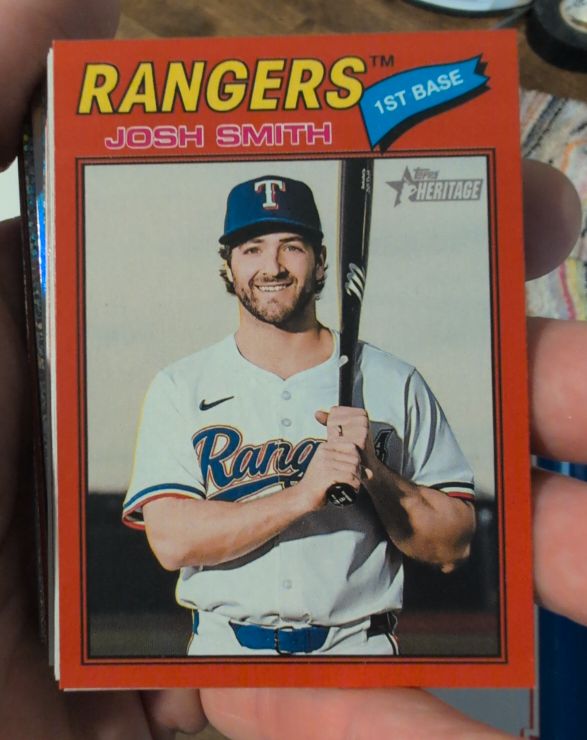 2026 Topps Heritage #301 Josh Smith — front