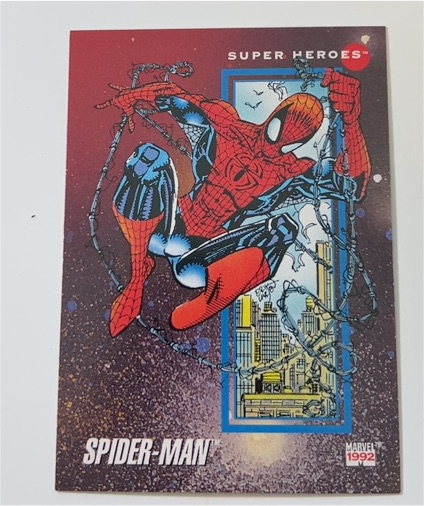 1992 Impel Marvel Universe Series III #1 Spider-Man — front