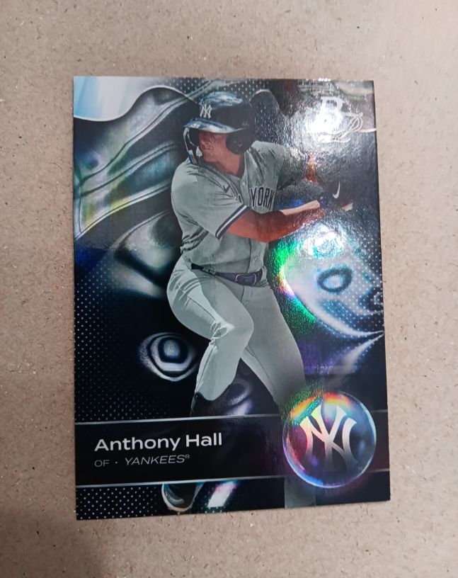 2023 Bowman Platinum Top Prospects #TOP-73 Anthony Hall — front
