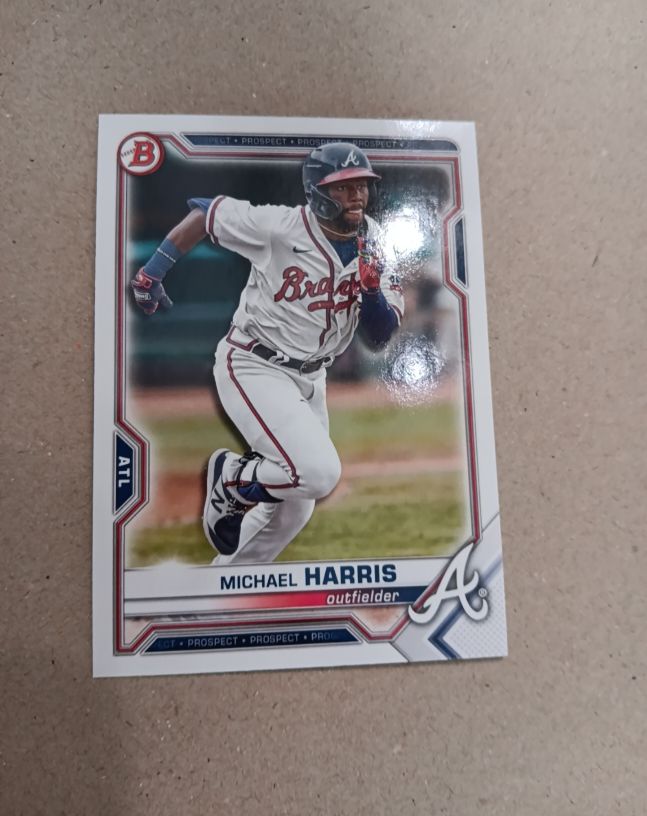 2021 Bowman Draft #BD-86 Michael Harris — front