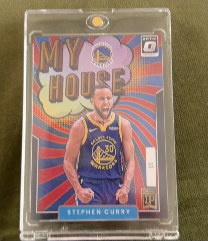 2021-22 Panini Donruss Optic #3 Stephen Curry My House — front