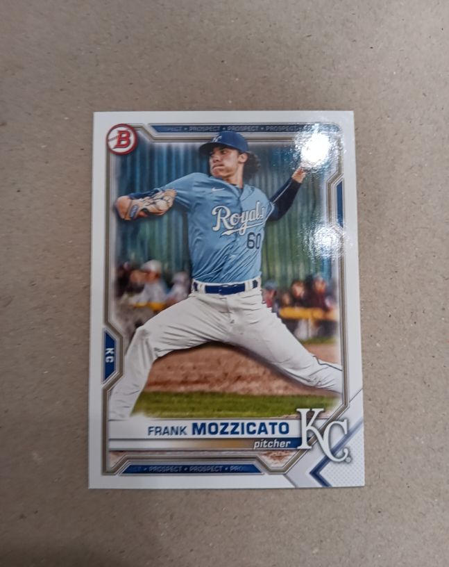 2021 Bowman Draft #BD-95 Frank Mozzicato — front