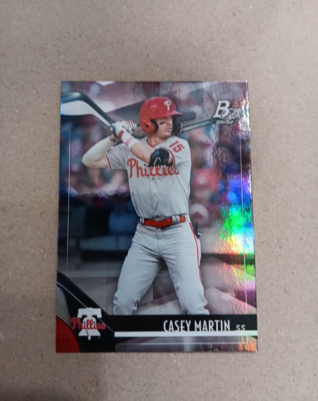 2021 Bowman Platinum #TOP-4 Casey Martin — front