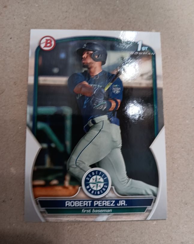 2023 Bowman Prospects #BP-124 Robert Perez Jr. — front