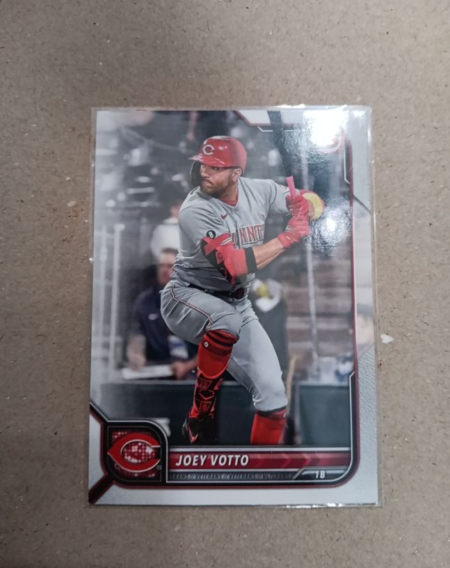 2022 Bowman #1 Joey Votto — front