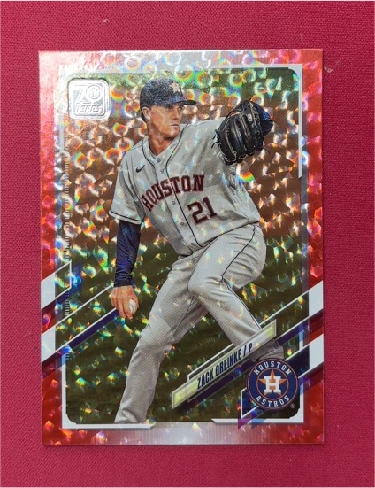 2021 Topps #154 Zack Greinke — front