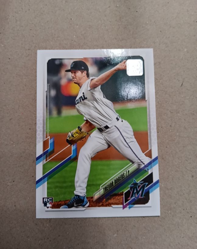 2021 Topps Series 2 #563 Trevor Rogers Rookie Card — front