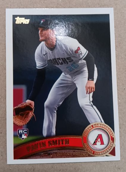 2021 Topps Archives #247 Pavin Smith Rookie Card Arizona Diamondbacks — front