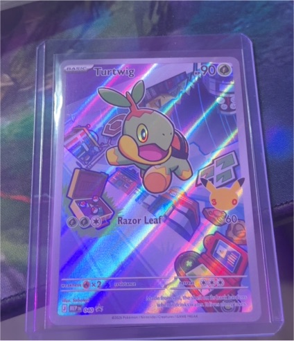 2023 Pokémon 040 Turtwig First Partner Illustration Promo — front