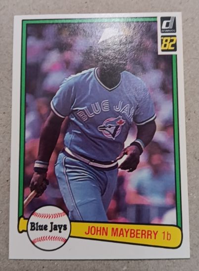 1982 Donruss #306 John Mayberry — front