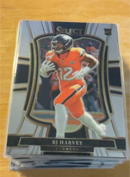 2025 Panini Select #110 RJ Harvey — front