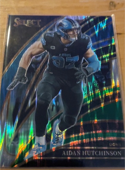 2025 Panini Select #271 Aidan Hutchinson — front