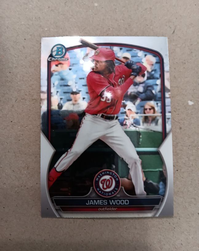 2025 Bowman Chrome #29 James Wood — front