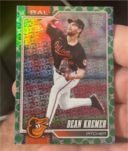 2026 Topps Series 1 #19 Dean Kremer — front