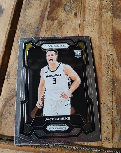2024 Panini Prizm Draft Picks #32 Jack Gohlke — front