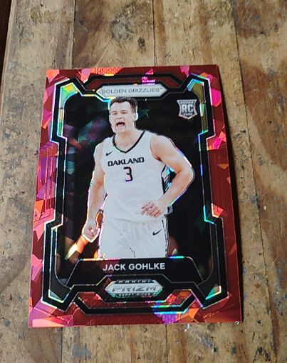 2024 Panini Prizm Draft Picks #32 Jack Gohlke — front
