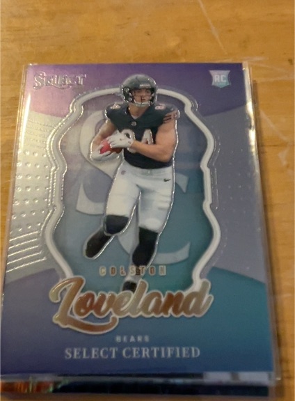 2025 Panini Select #6 Colston Loveland — front